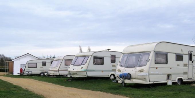 Rose & Crown with Caravans & Camping
